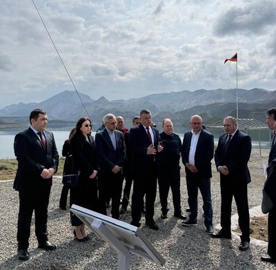 Ջրային կոմիտեի նախագահը մոնիթորինգային այցով Ազատի ջրամբարի տարածքում էր